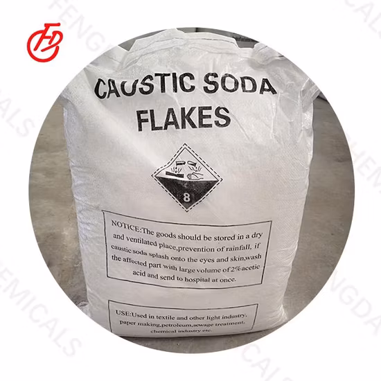 Prix ​​​​de l'usine de fabrication de flocons de perles de 98% à 99% Soude caustique d'hydroxyde de sodium Naoh